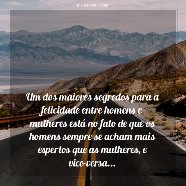 Um dos maiores segredos para a felicidade entre