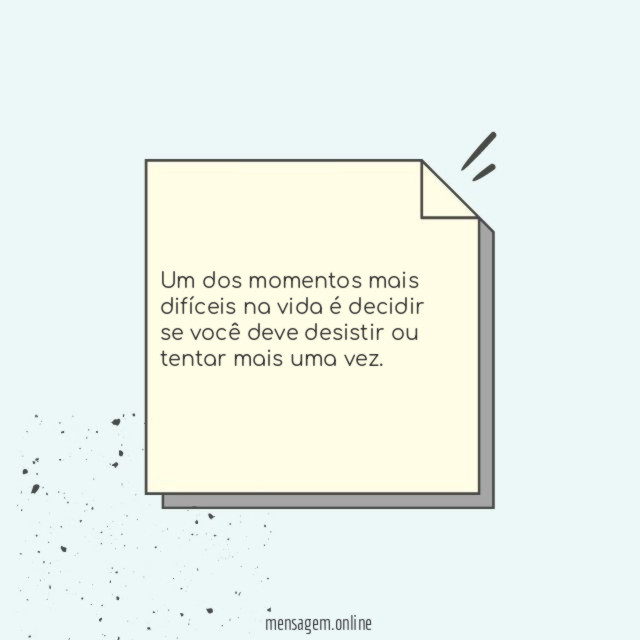 Um dos momentos mais difíceis