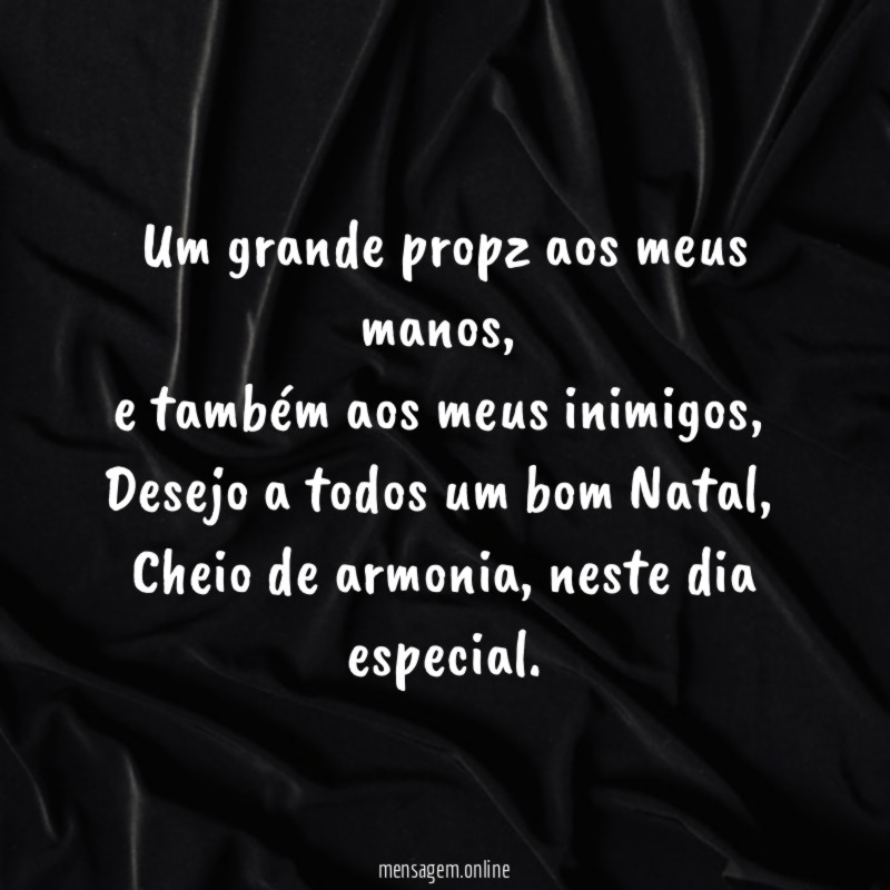 Um grande propz aos meus manos