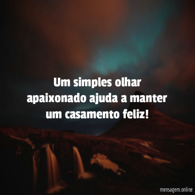 Um simples olhar apaixonado ajuda a manter um casamento feliz