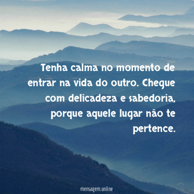 Vá com delicadeza