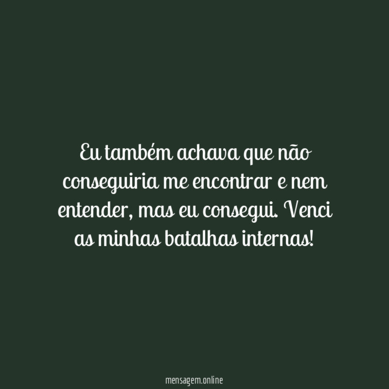 Vai conseguir