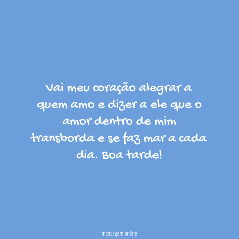 Vai meu coração
