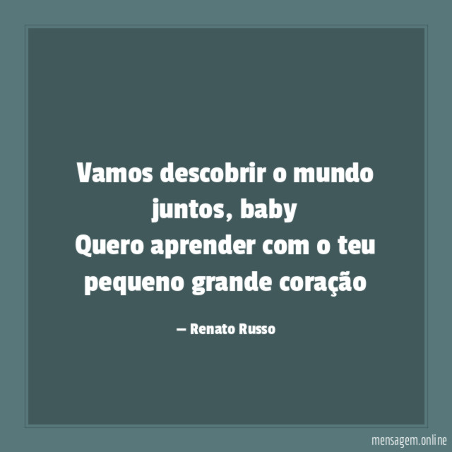 Vamos descobrir o mundo juntos