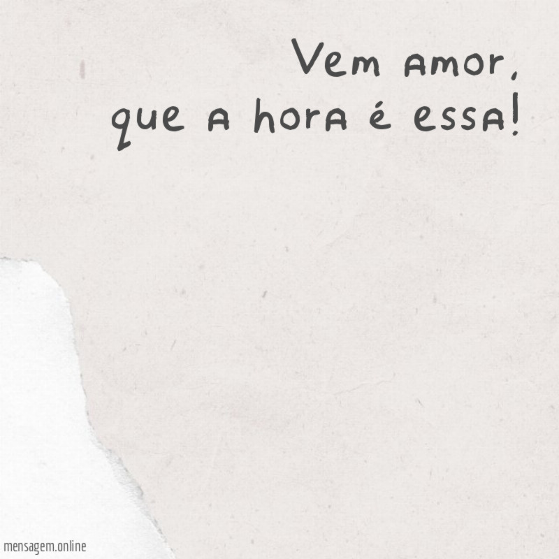 Vem amor