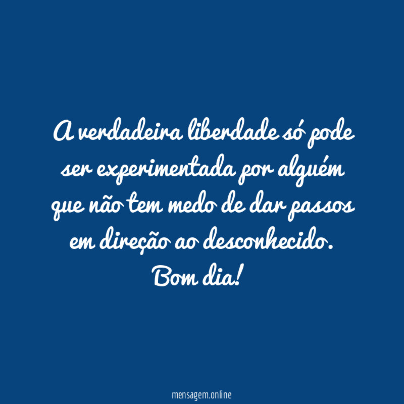 Verdadeira liberdade