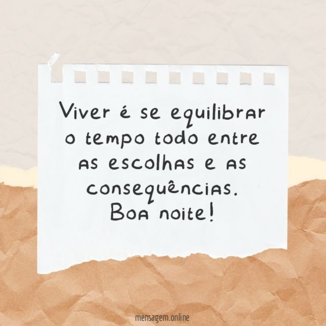 Viver é se equilibrar o tempo todo entre