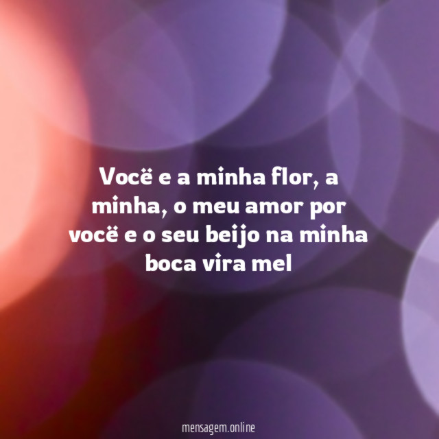 Vocë e a minha flor