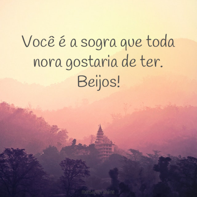 Você é a sogra que toda nora gostaria de ter