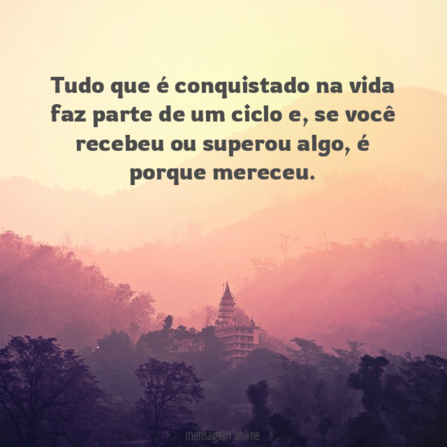Você merece