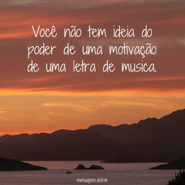 Você não tem ideia do poder de uma