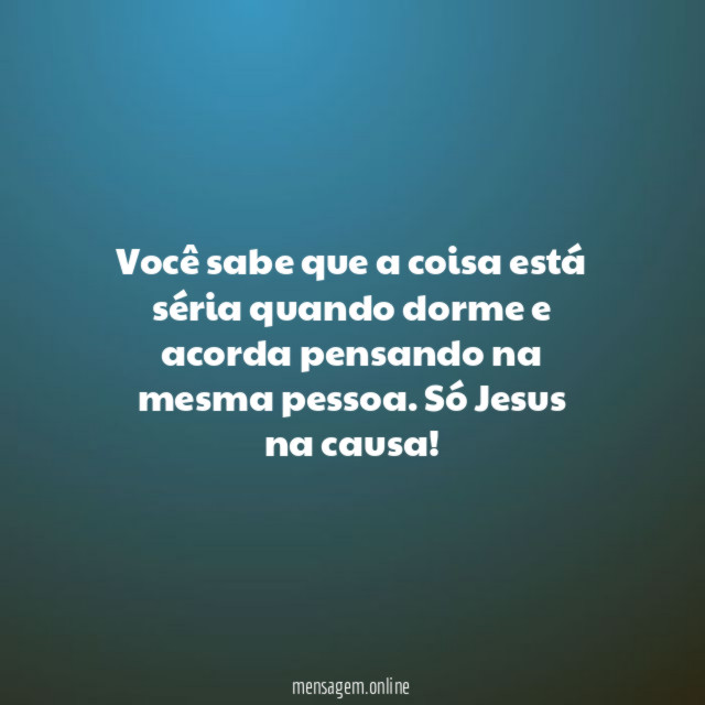 Você sabe que a coisa está séria quando