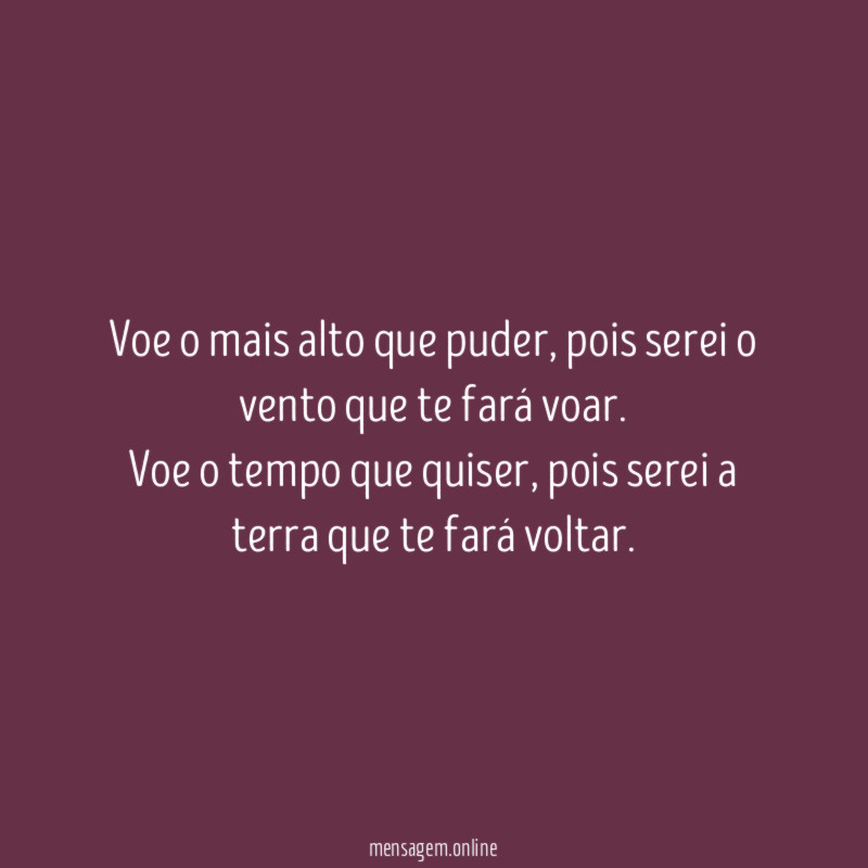 Voe o mais alto que puder