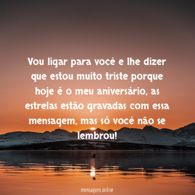 Vou ligar para você
