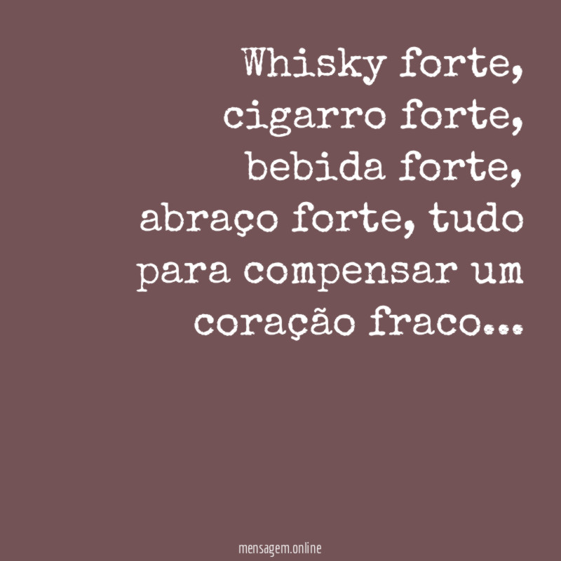 Whisky forte