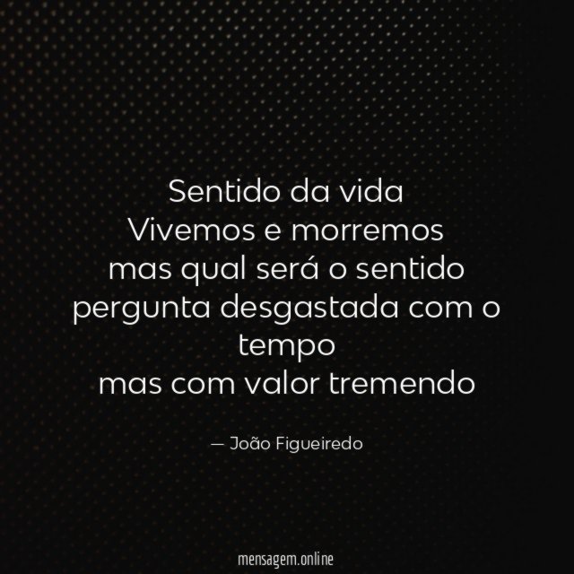 Sentido da vida