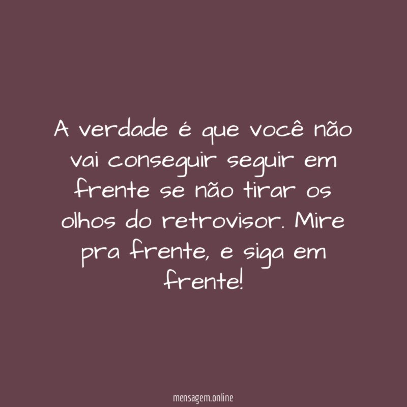 A verdade é que você não vai conseguir
