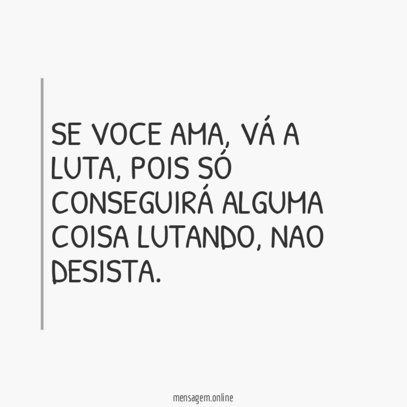 SE VOCE AMA