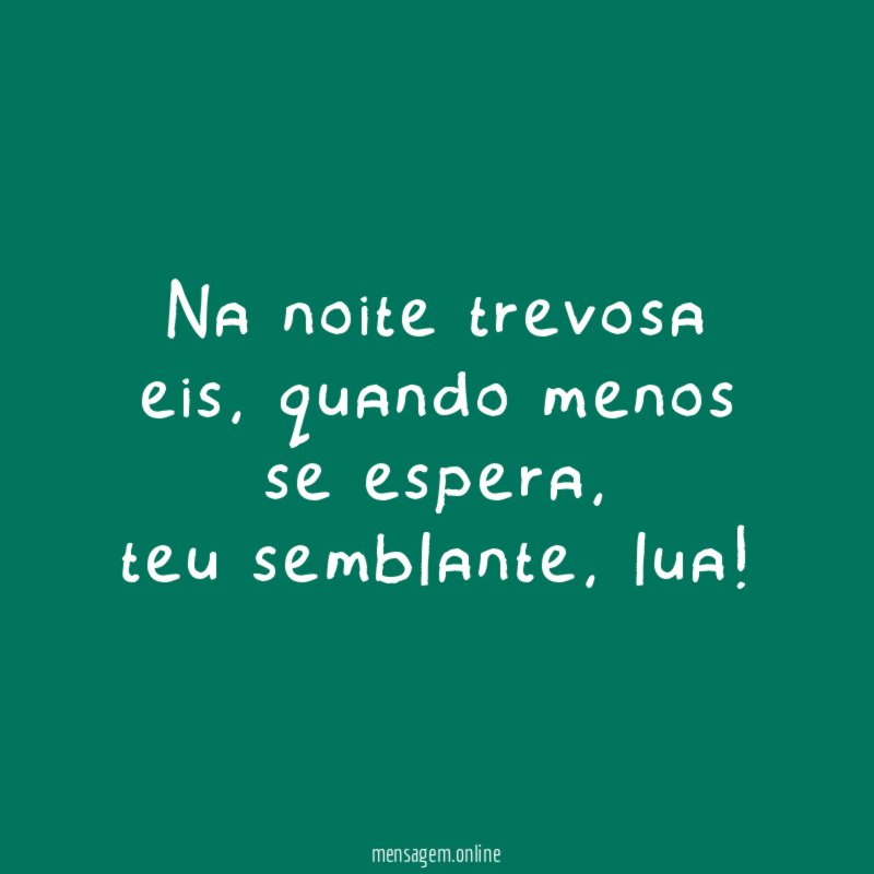 Na noite trevosa eis