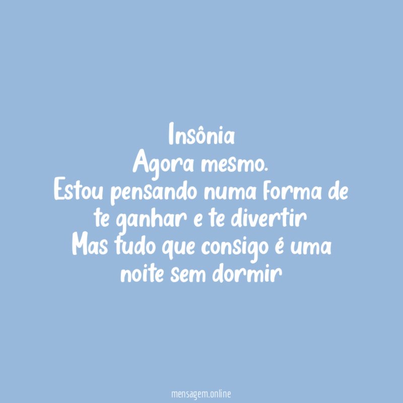 Insônia