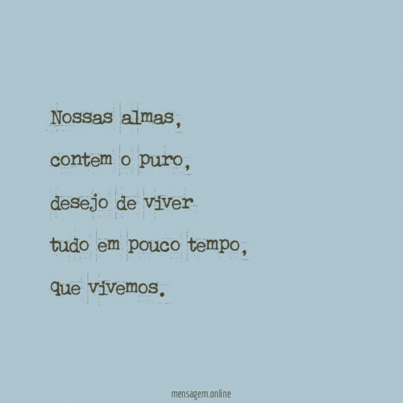 nossas almas
