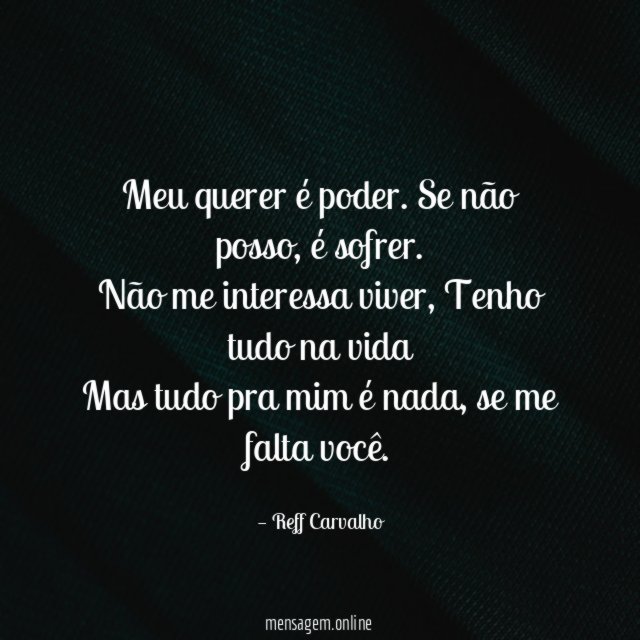 Meu querer é poder