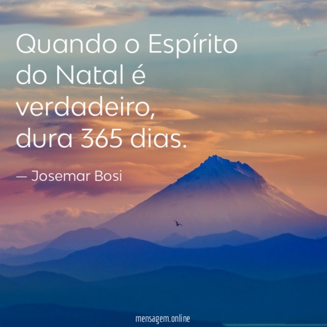 Quando o Espírito do Natal é verdadeiro