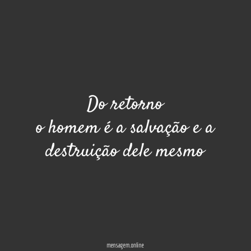 Do retorno