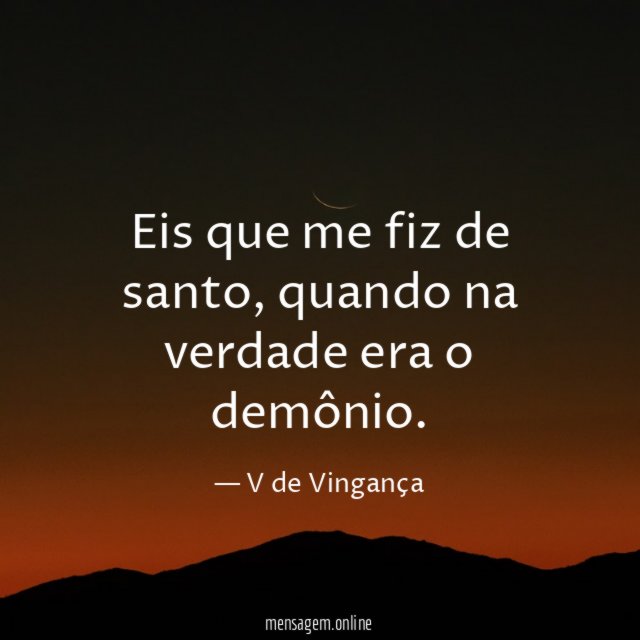 Eis que me fiz de santo