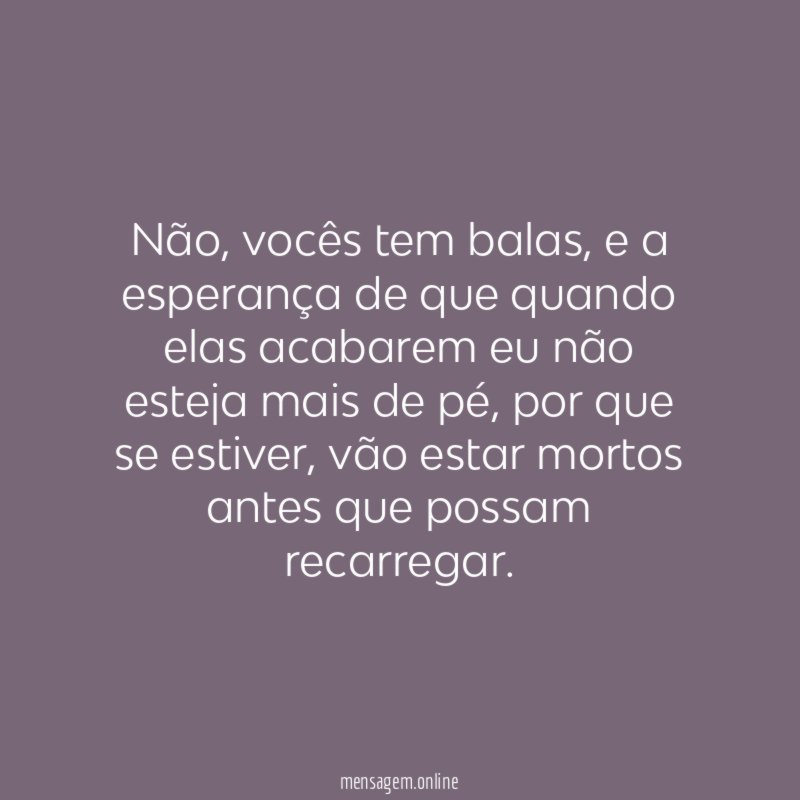 Não