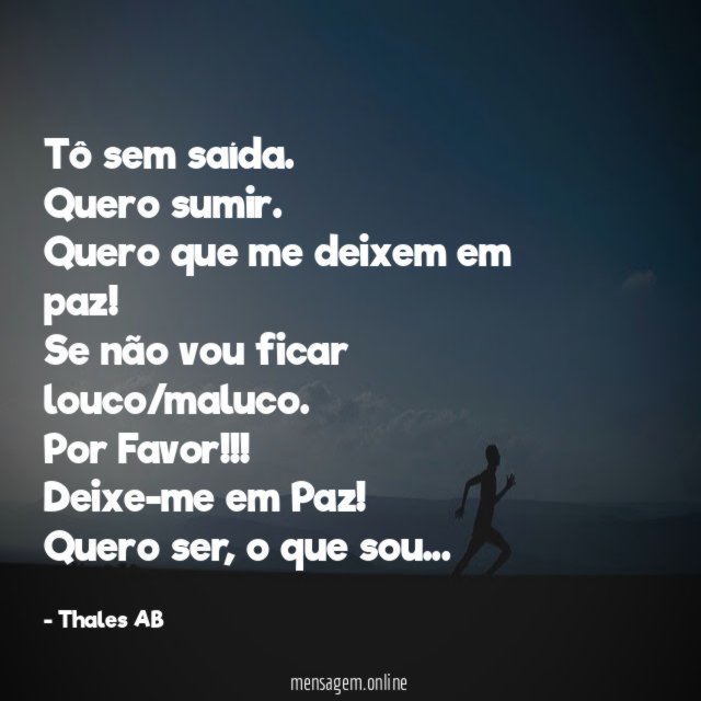 Tô sem saída