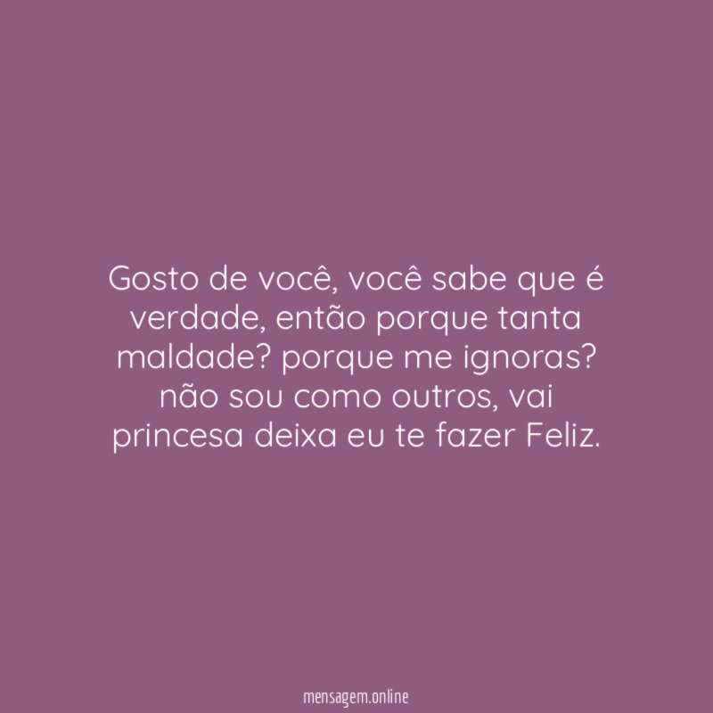 Gosto de você