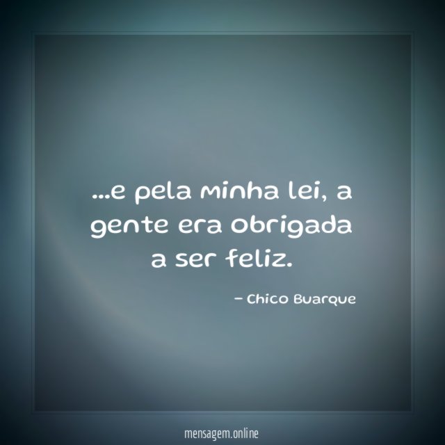 e pela minha lei