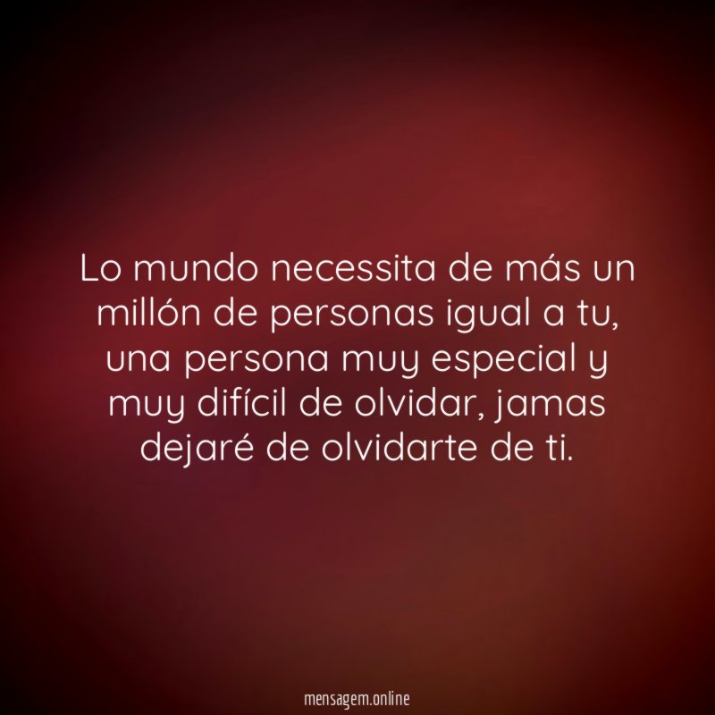 Lo mundo necessita de más un millón de