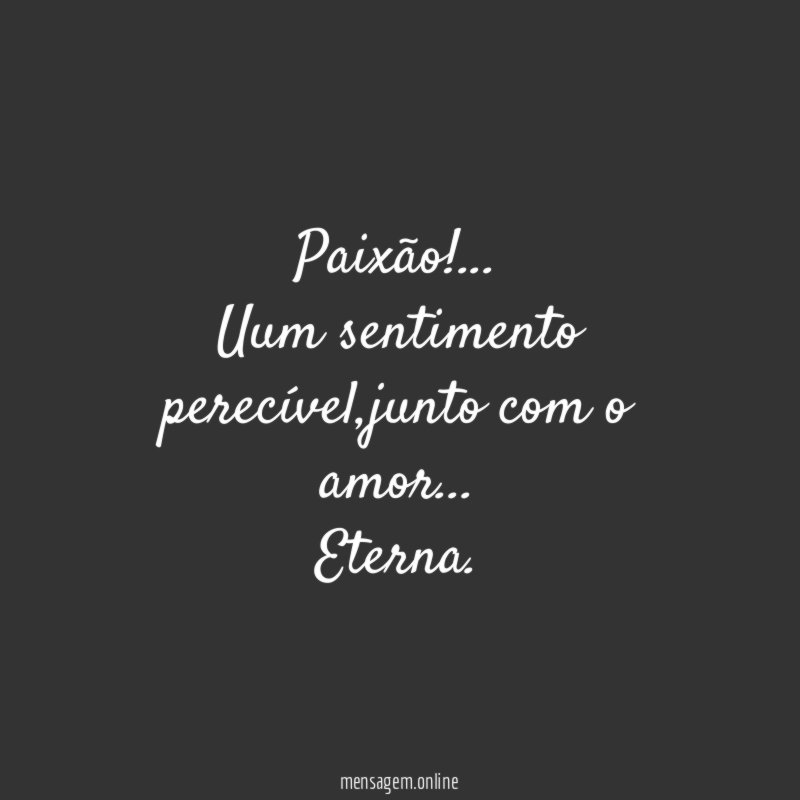 Paixão