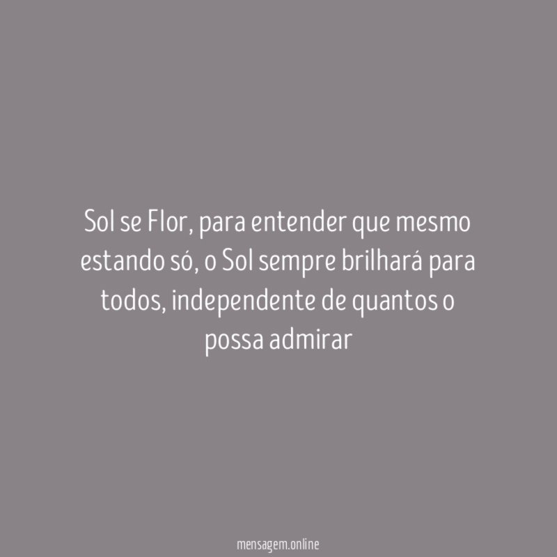 Sol se Flor