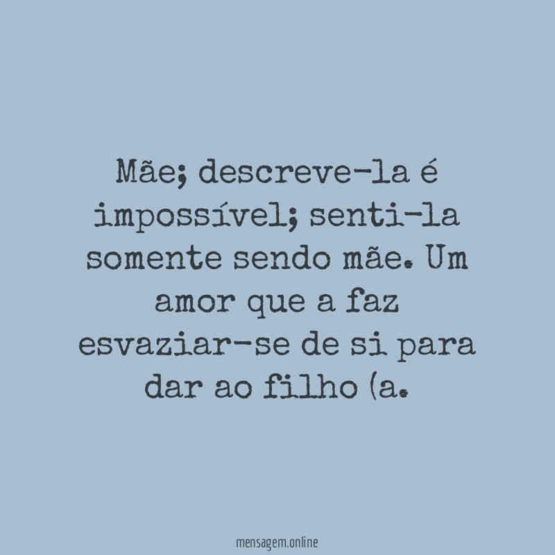 Mãe
