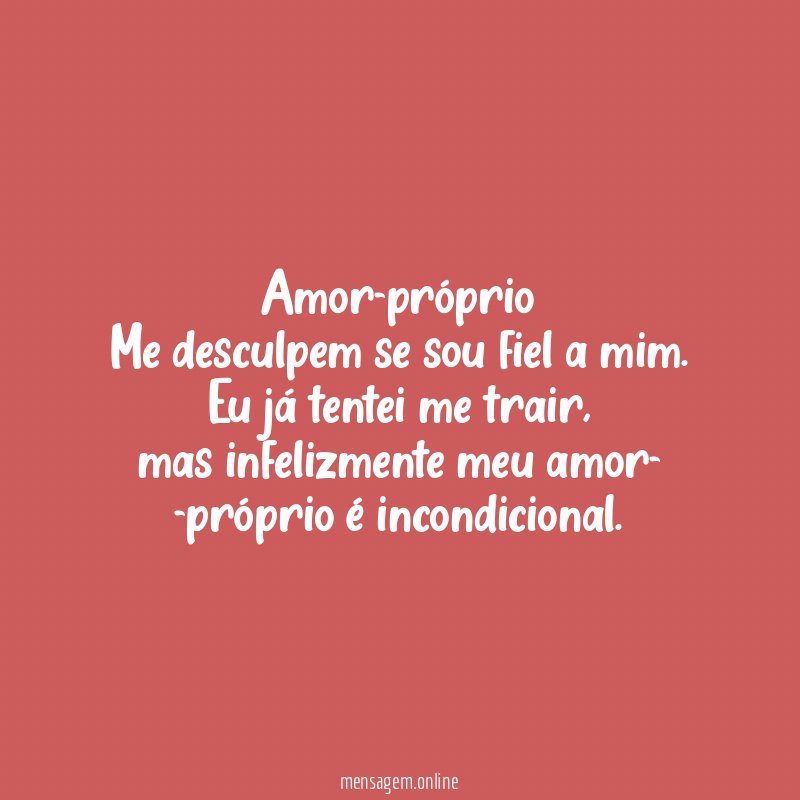 Amor-próprio