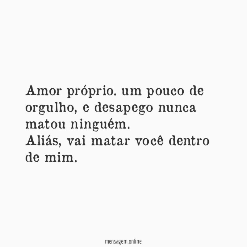 Amor próprio