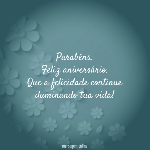 Parabéns