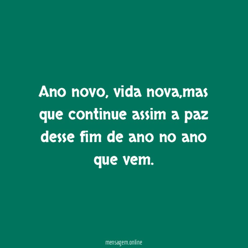 Ano novo