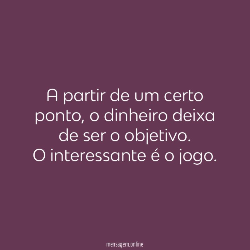 A partir de um certo ponto