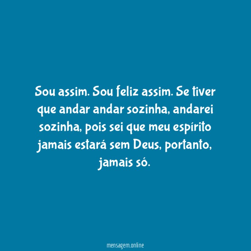 Sou assim