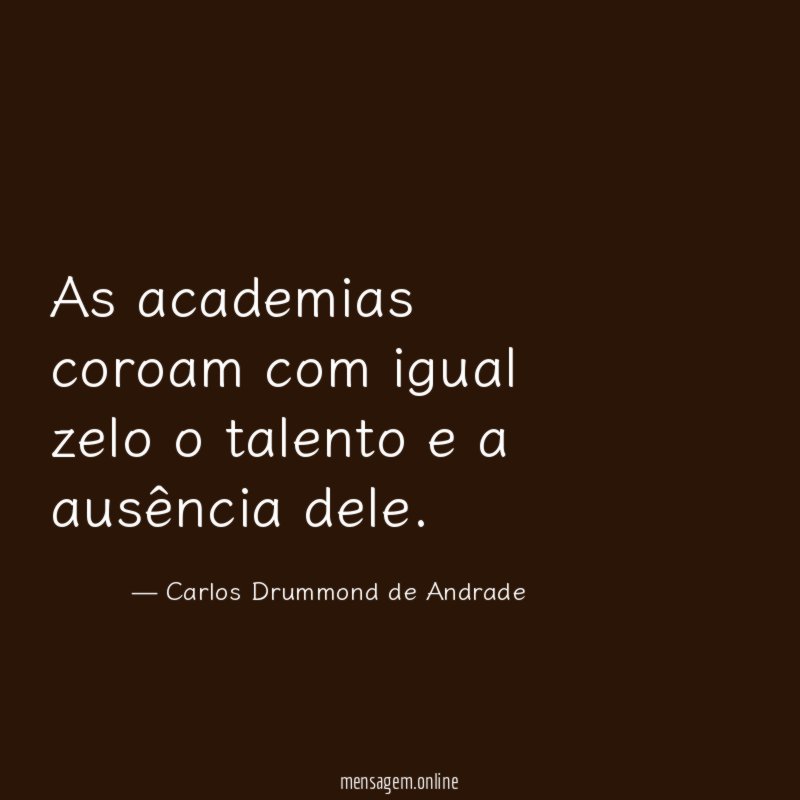 As academias coroam com igual zelo o talento