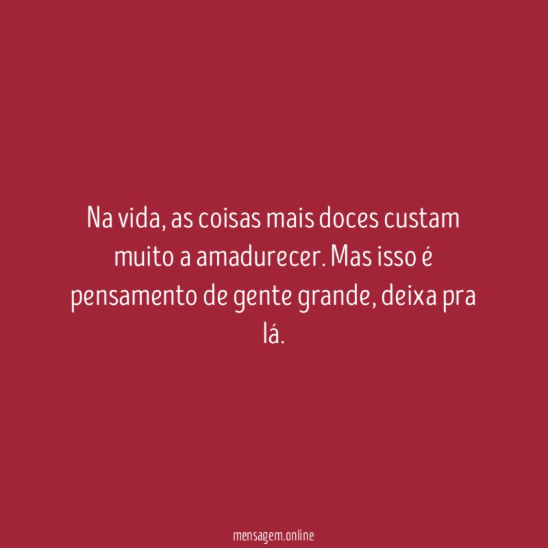 Na vida