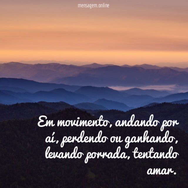 Em movimento