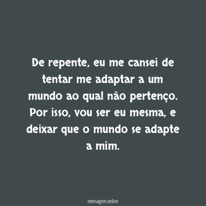 De repente