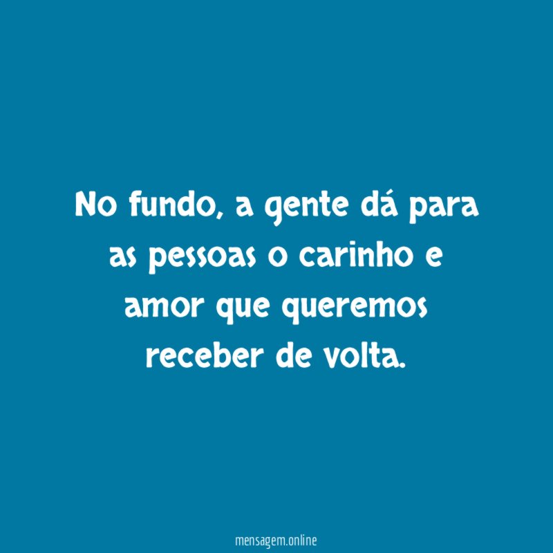 No fundo