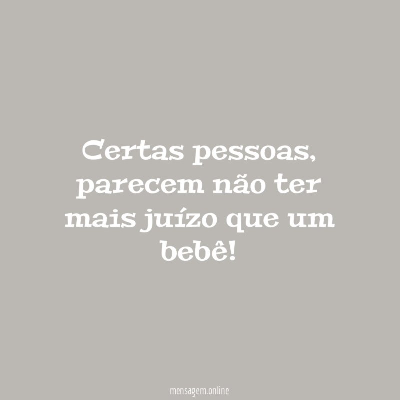 Certas pessoas