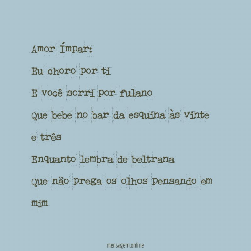 Amor Ímpar